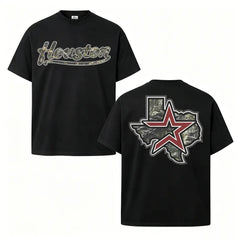 Houston Texas Camo Graphic Tee