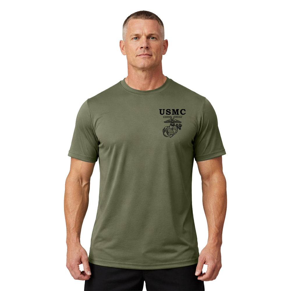 USMC Old School EGA Performance T-Shirt