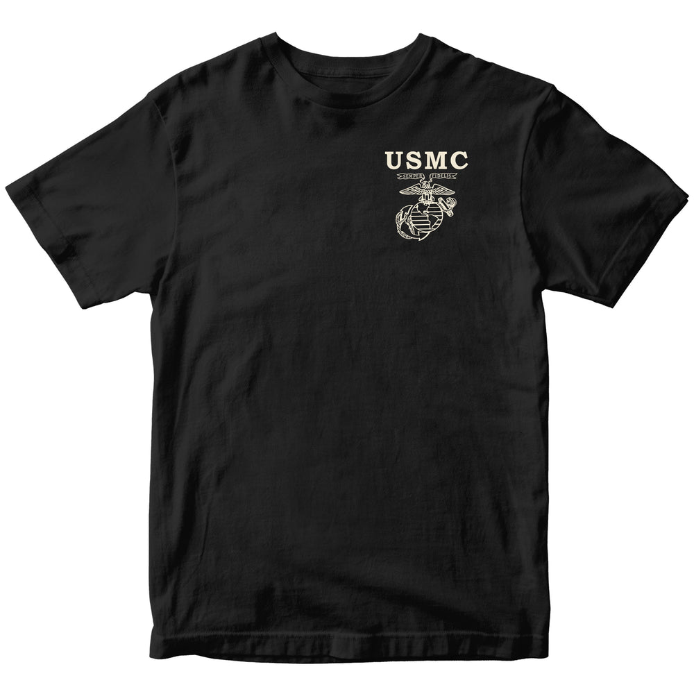 Marines 250th Birthday Flag T-Shirt