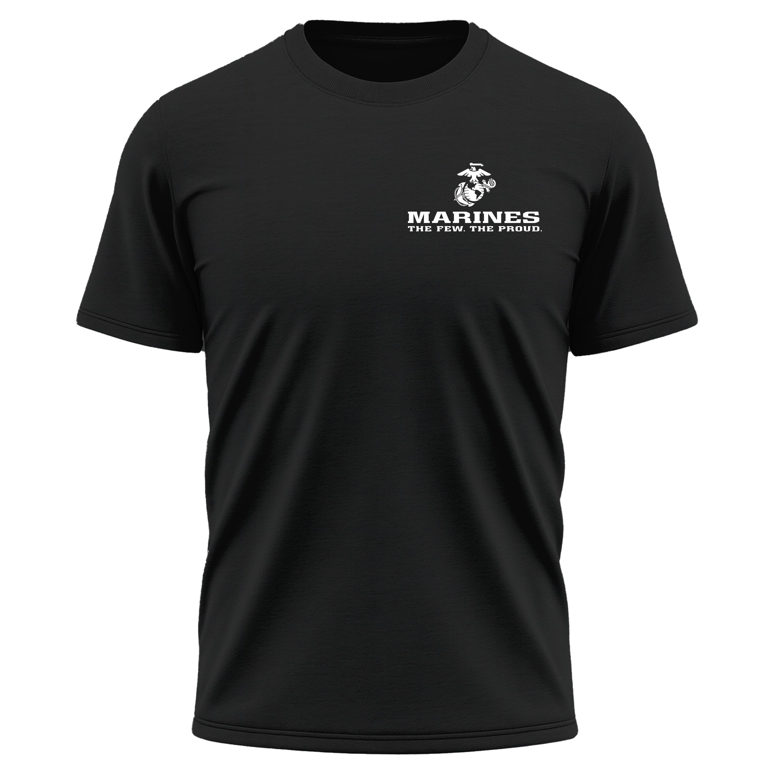 Marines The Few The Proud Chest Seal Performance T-shirt