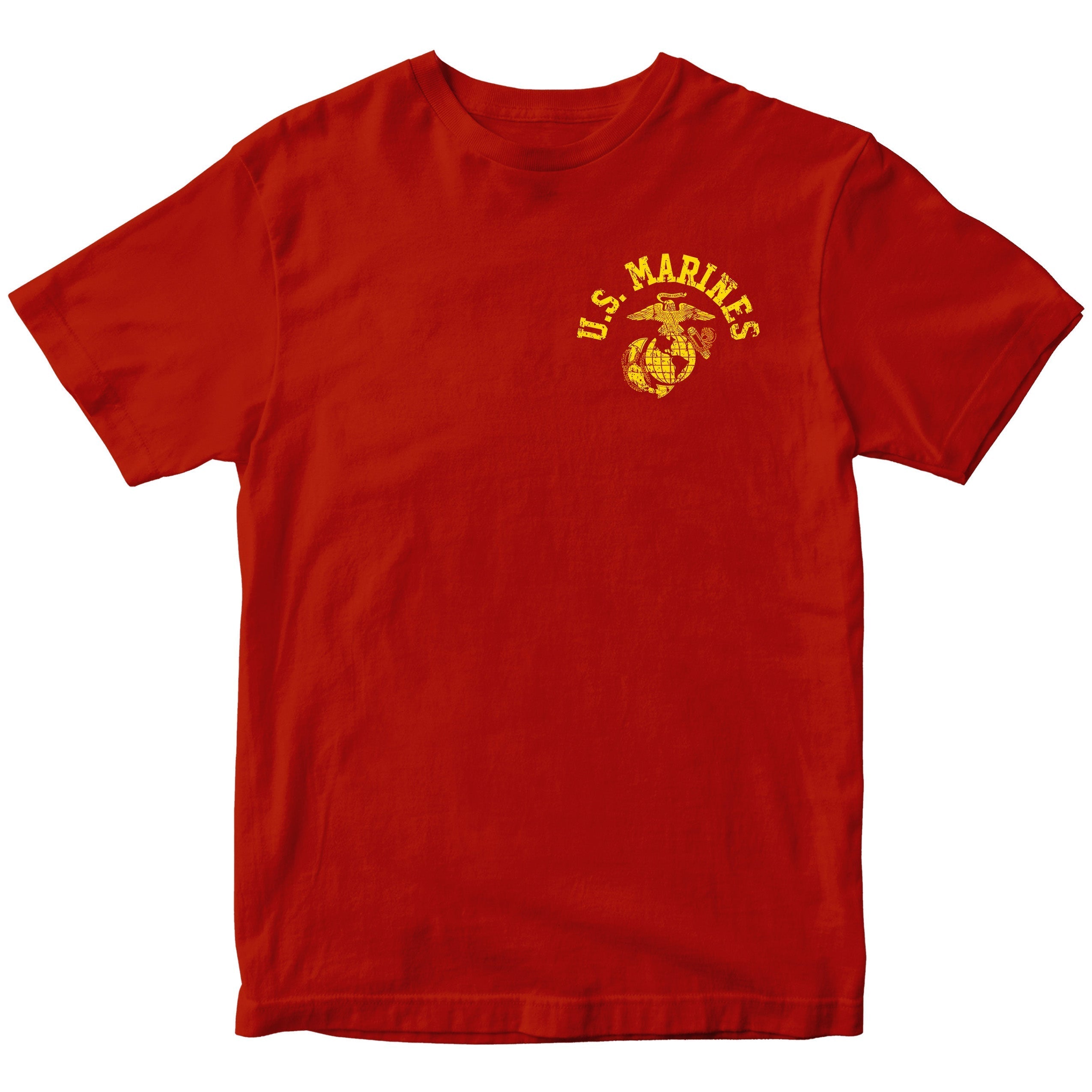 Old School U.S. Marines PT Chest Seal T-Shirt