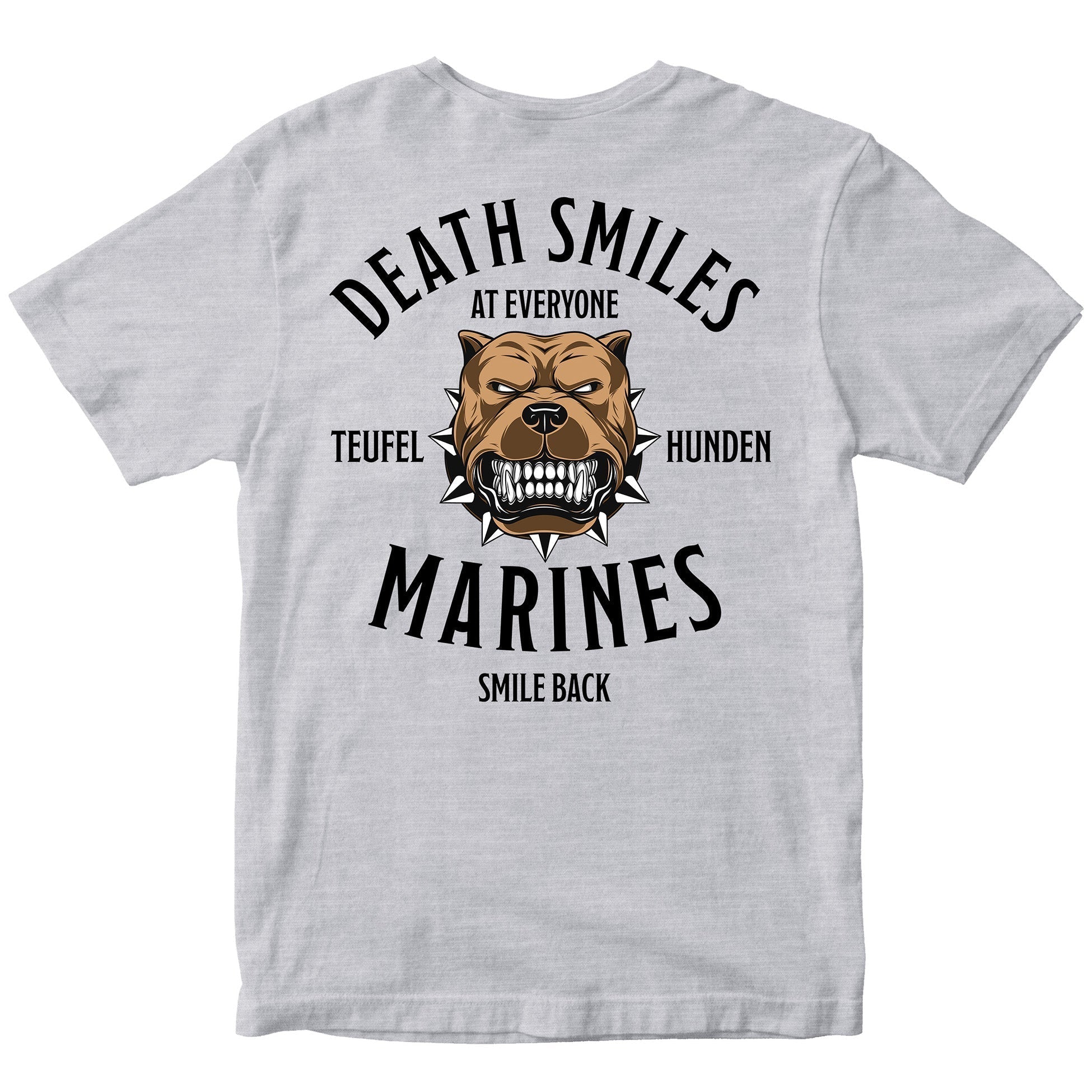 Death Smiles, Marines Smile Back T-Shirt