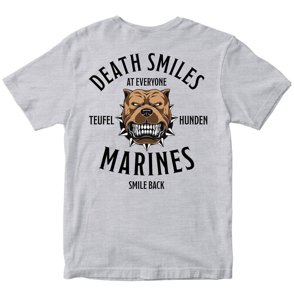 Death Smiles, Marines Smile Back T-Shirt