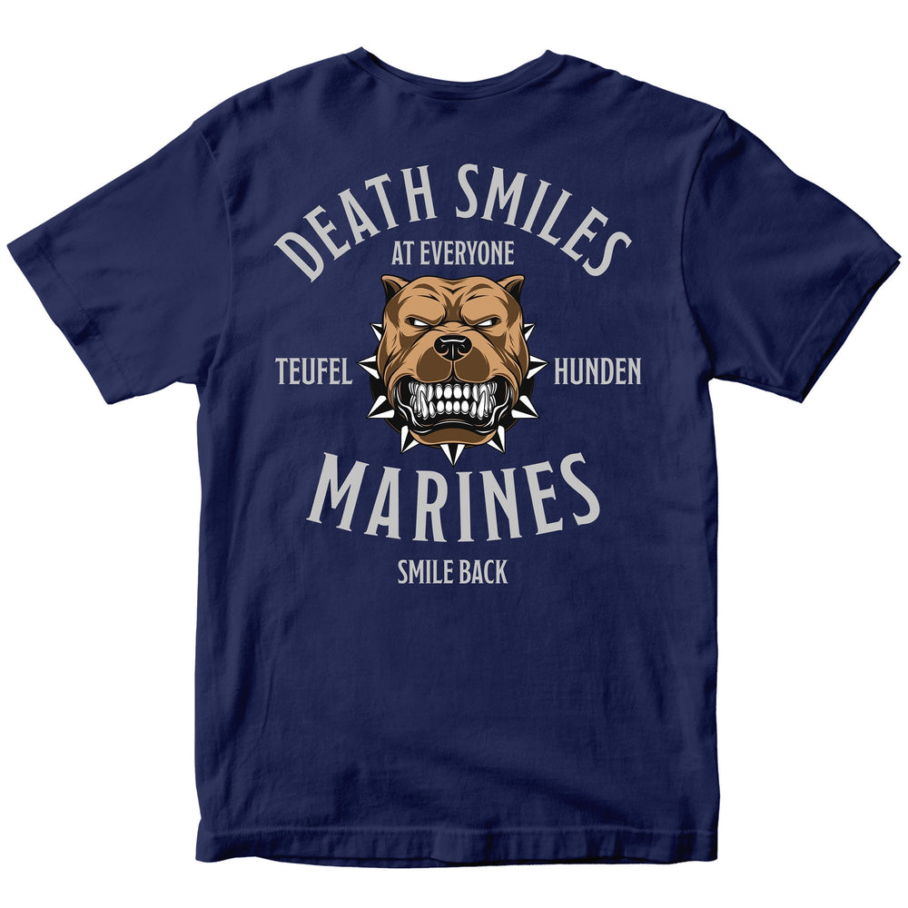 Death Smiles, Marines Smile Back T-Shirt