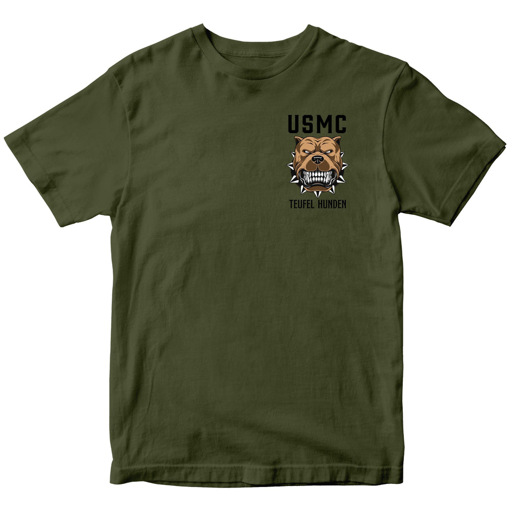 Death Smiles, Marines Smile Back T-Shirt