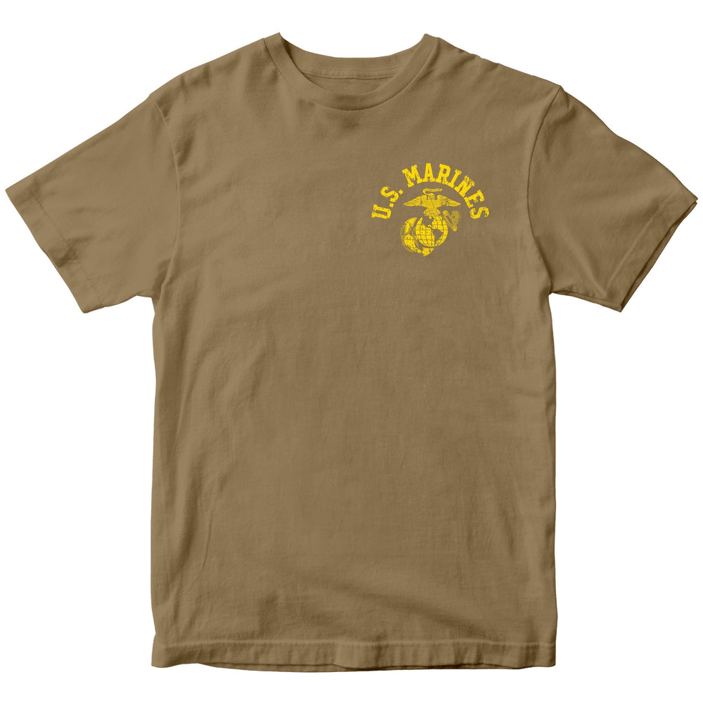 Old School U.S. Marines PT Chest Seal T-Shirt