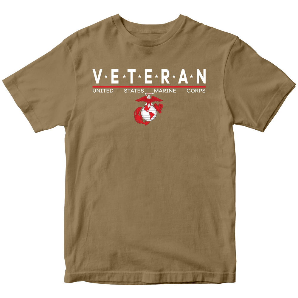 United States Marine Corps Veteran Star T-Shirt