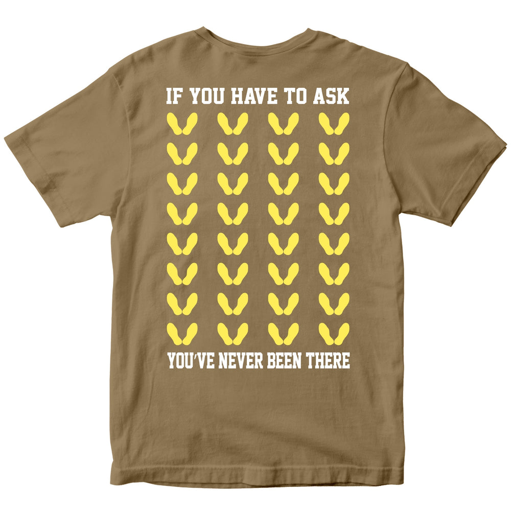 Marines Yellow Footprints T-Shirt