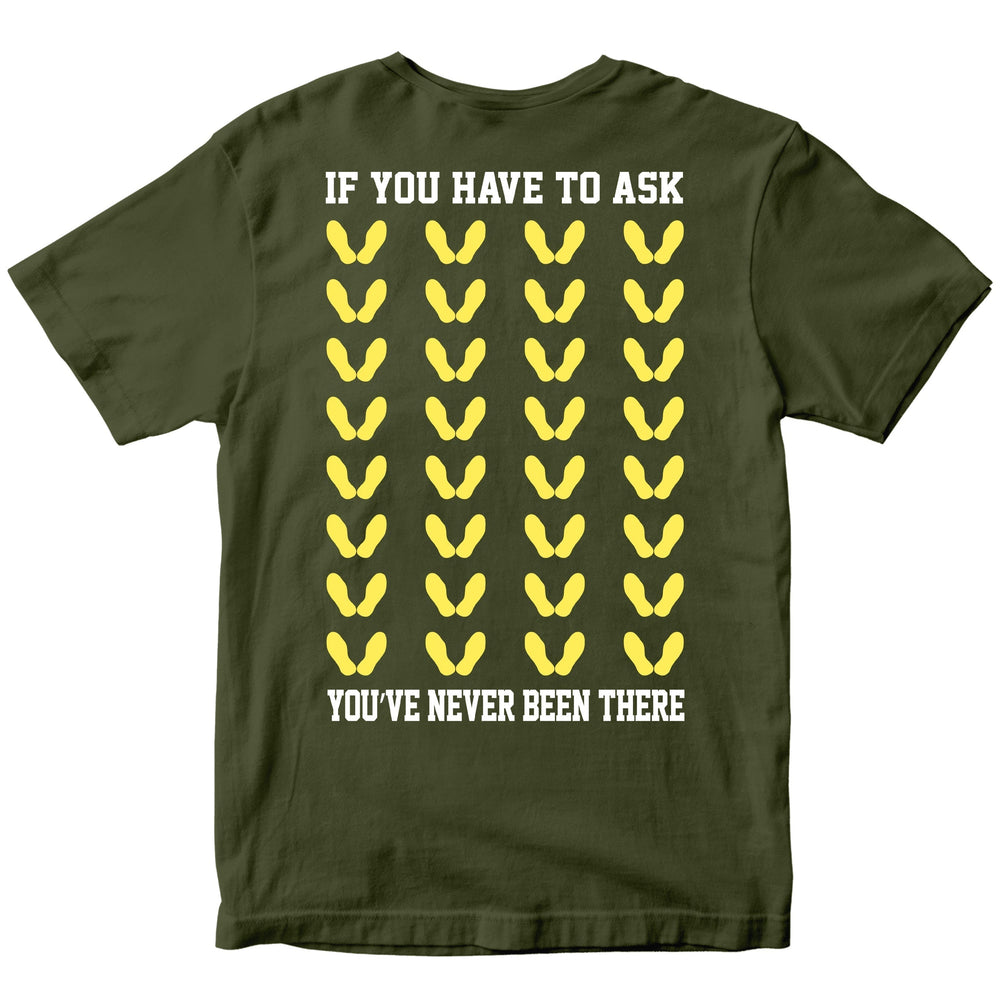 Marines Yellow Footprints T-Shirt
