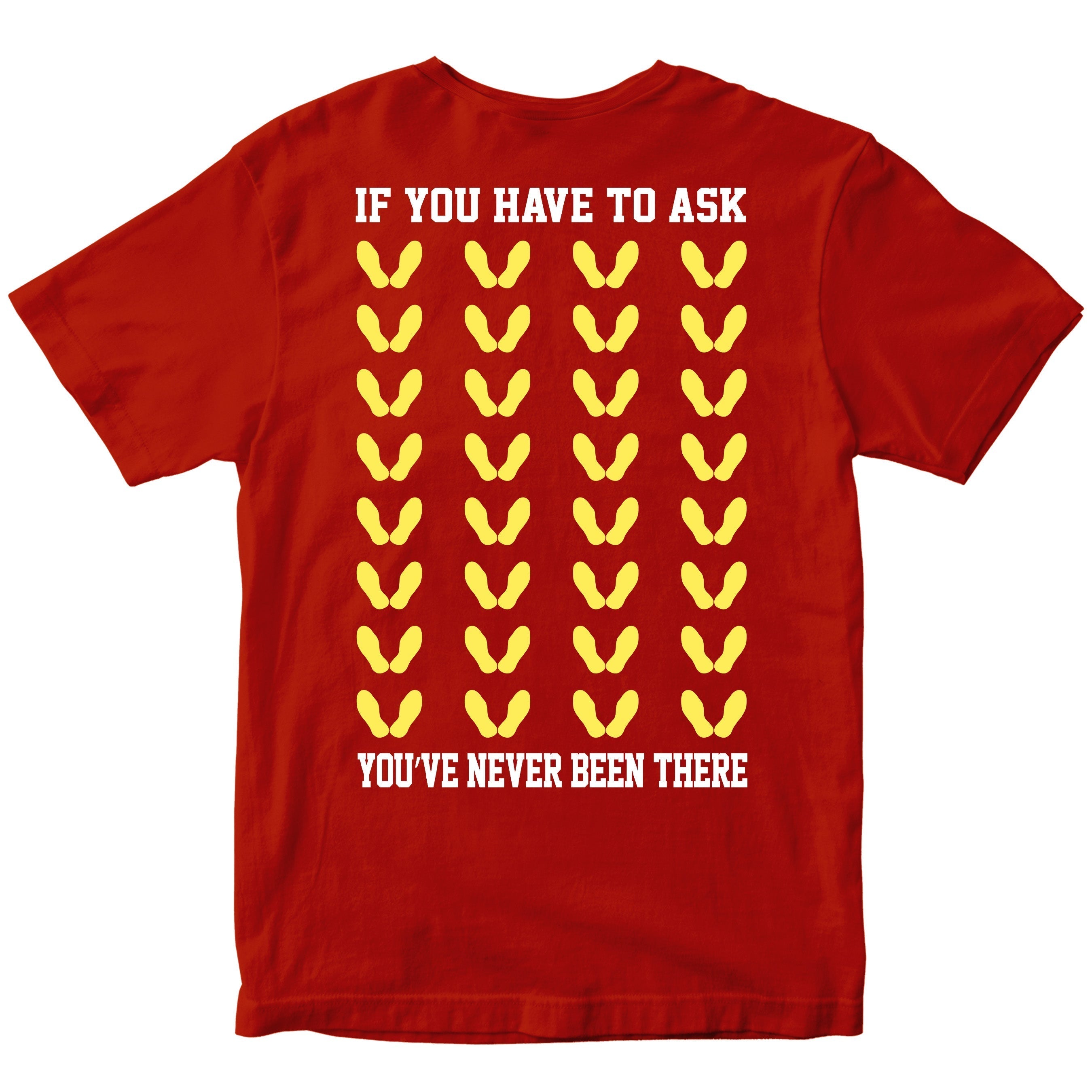 Marines Yellow Footprints T-Shirt