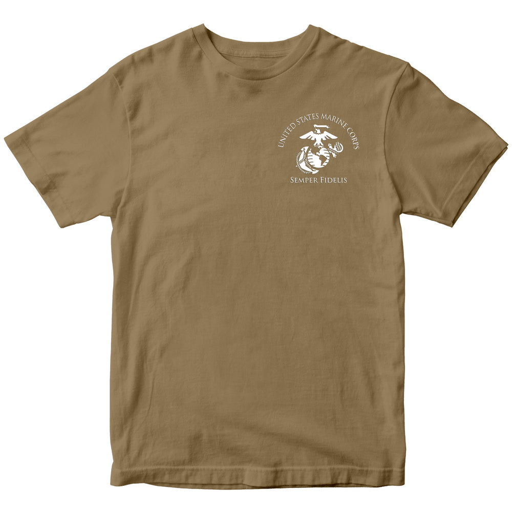 U.S. Marine Corps Yellow Footprints T-Shirt