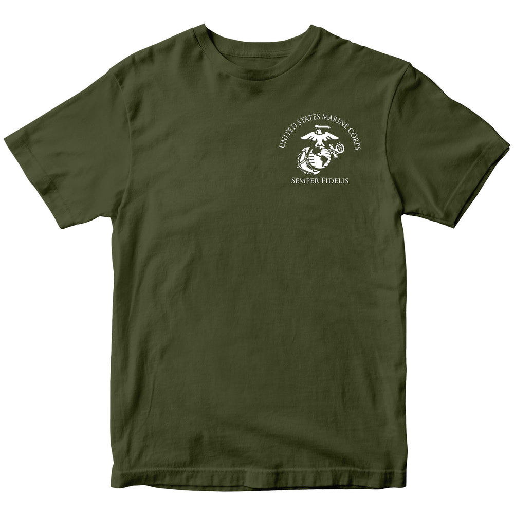 U.S. Marine Corps Yellow Footprints T-Shirt