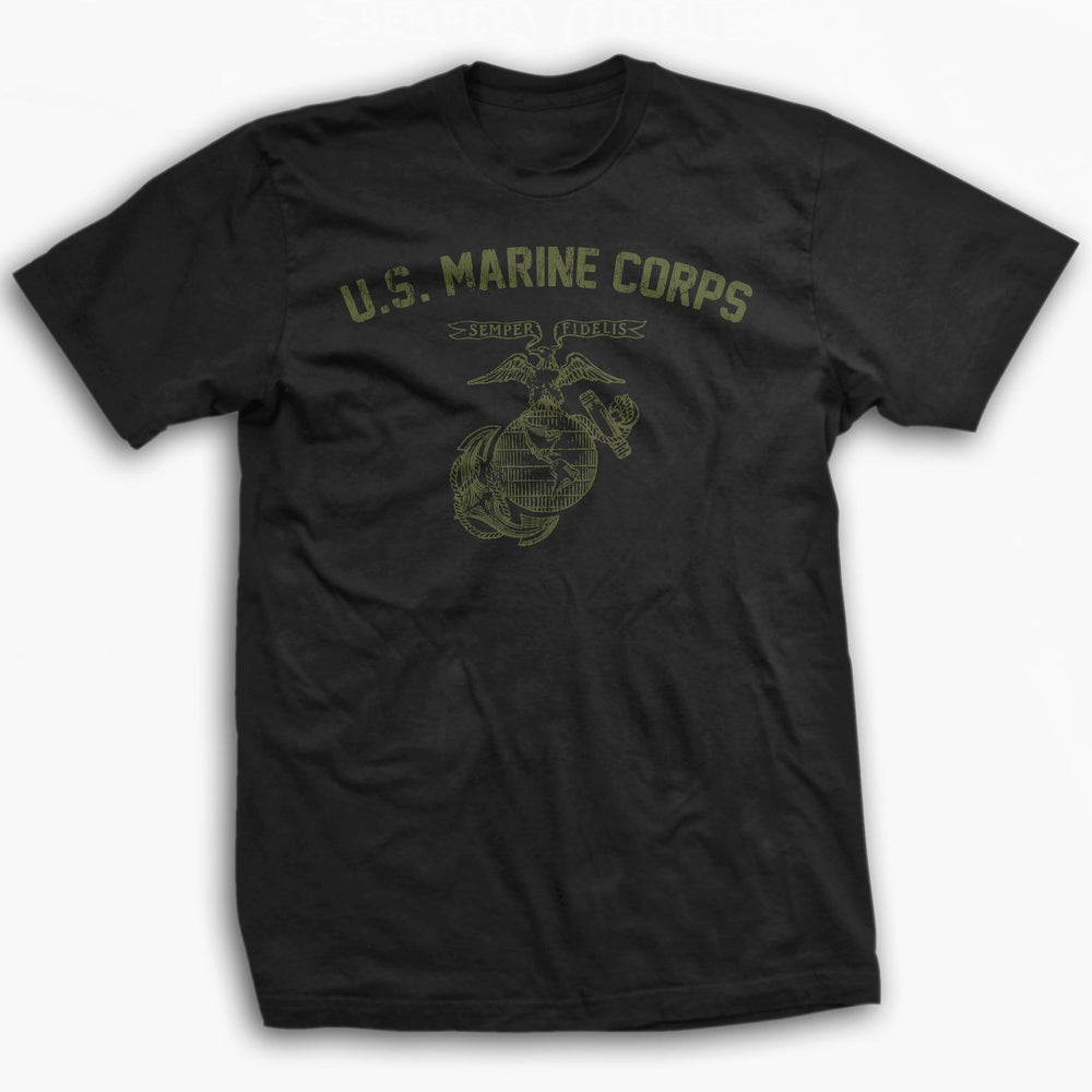 WW2 Vintage USMC Training T-Shirt