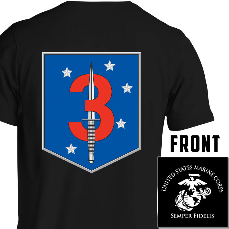 3rd Marine Raider Bn USMC Unit T-Shirt