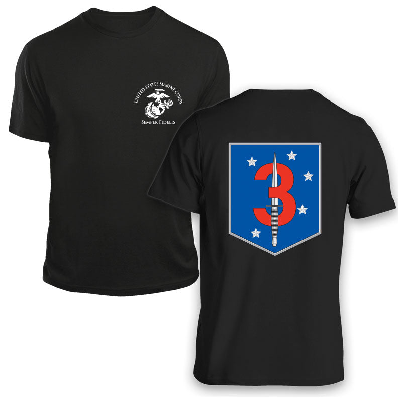 3rd Marine Raider Bn USMC Unit T-Shirt