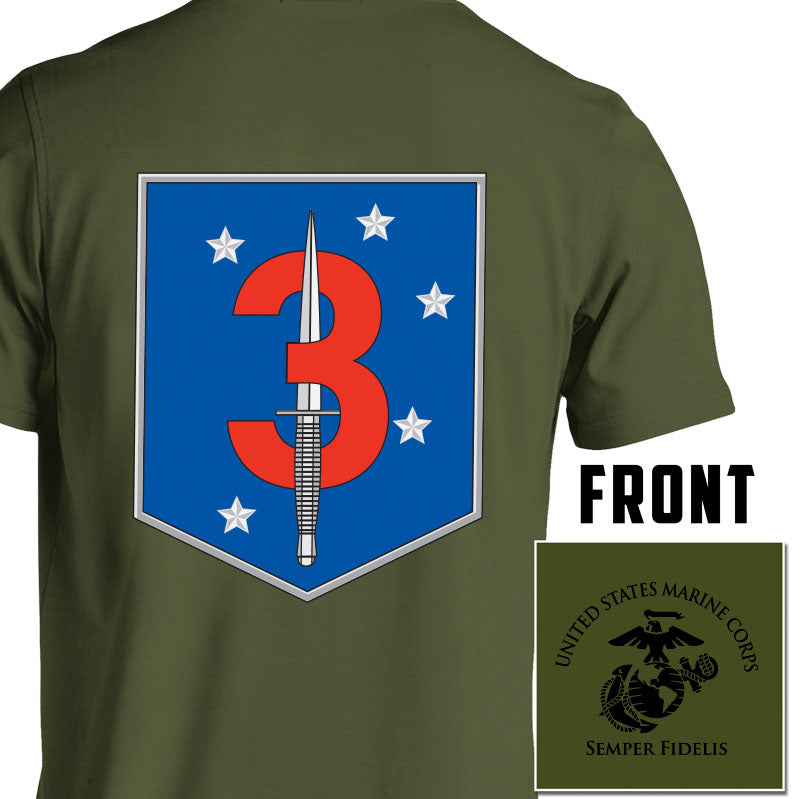 3rd Marine Raider Bn USMC Unit T-Shirt