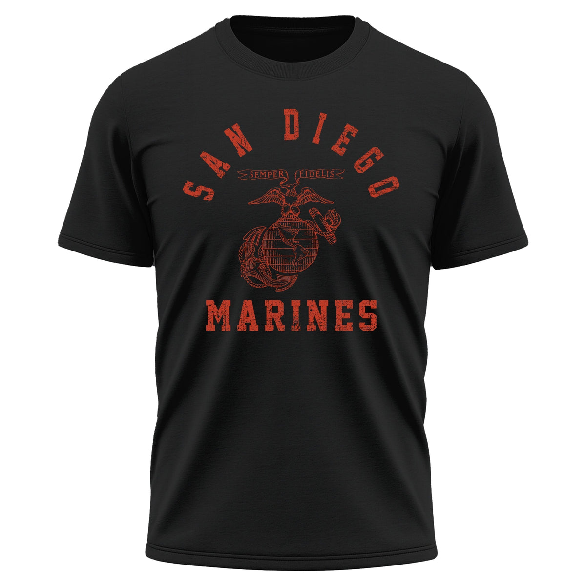 USMC Old School San Diego Training Performance T-shirt