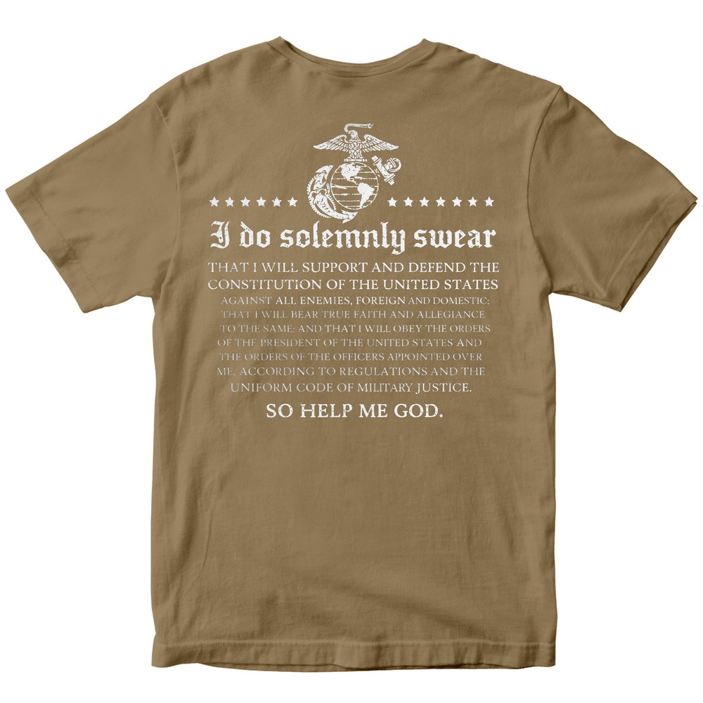 USMC Oath of Enlistment T-Shirt