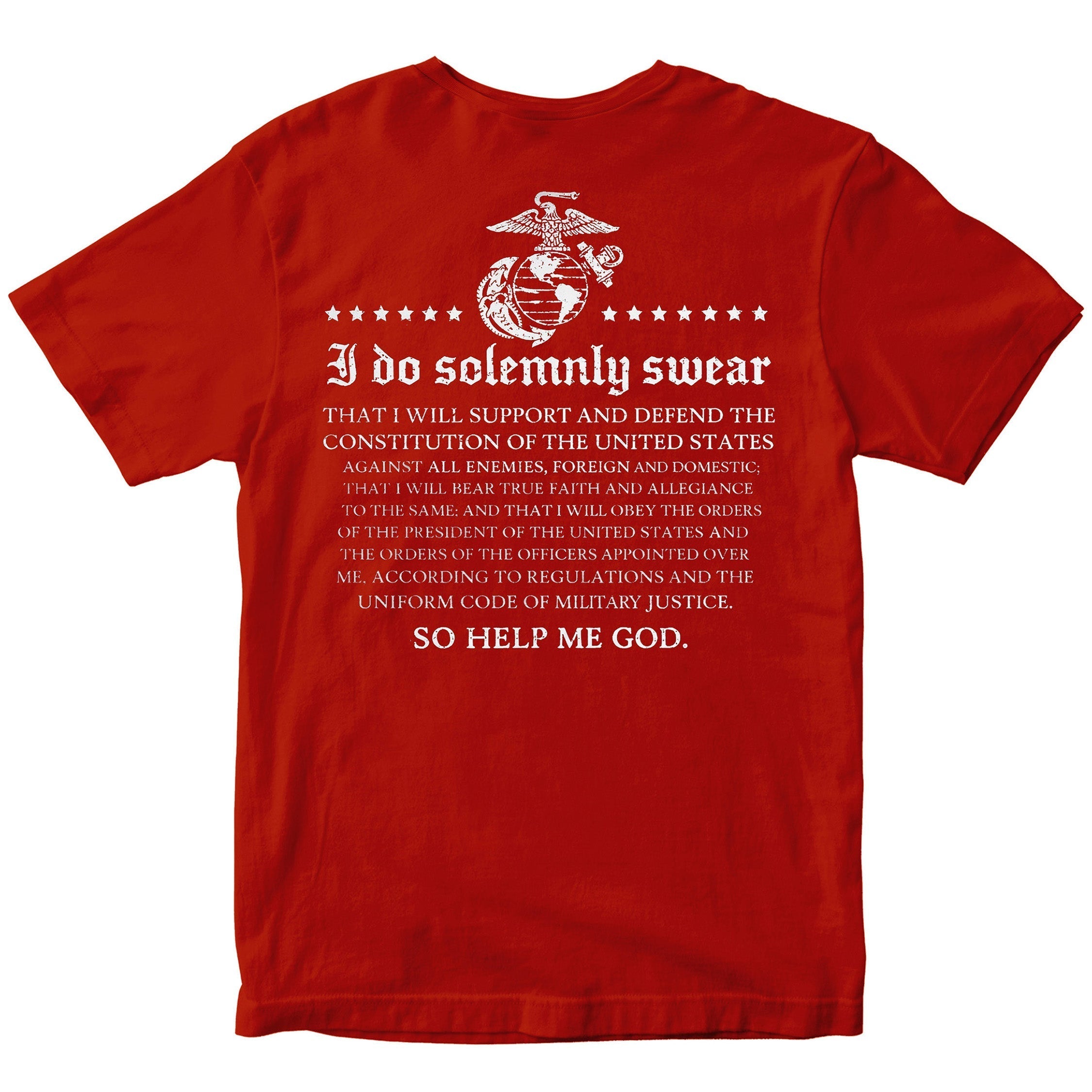 USMC Oath of Enlistment T-Shirt