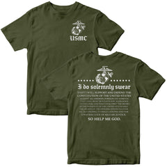 USMC Oath of Enlistment T-Shirt