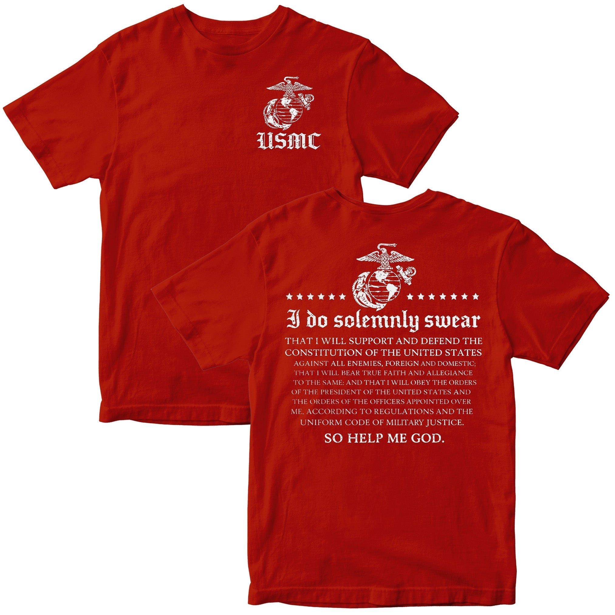 USMC Oath of Enlistment T-Shirt