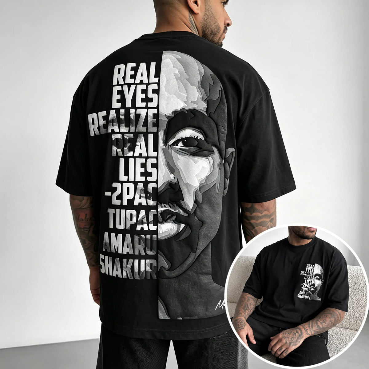 Unisex West Coast Legend Print Short-Sleeve T-Shirt
