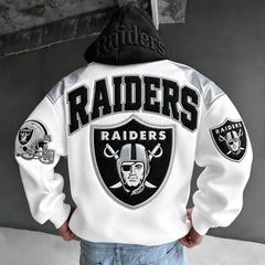 Rugby-print Hoodie