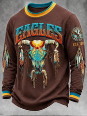 Men's Music Graphic Crewneck Sweatshirt