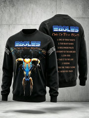 Men's Music Graphic Crewneck Sweatshirt