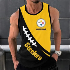 Men's Pittsburgh Steelers Football Print Tank Top