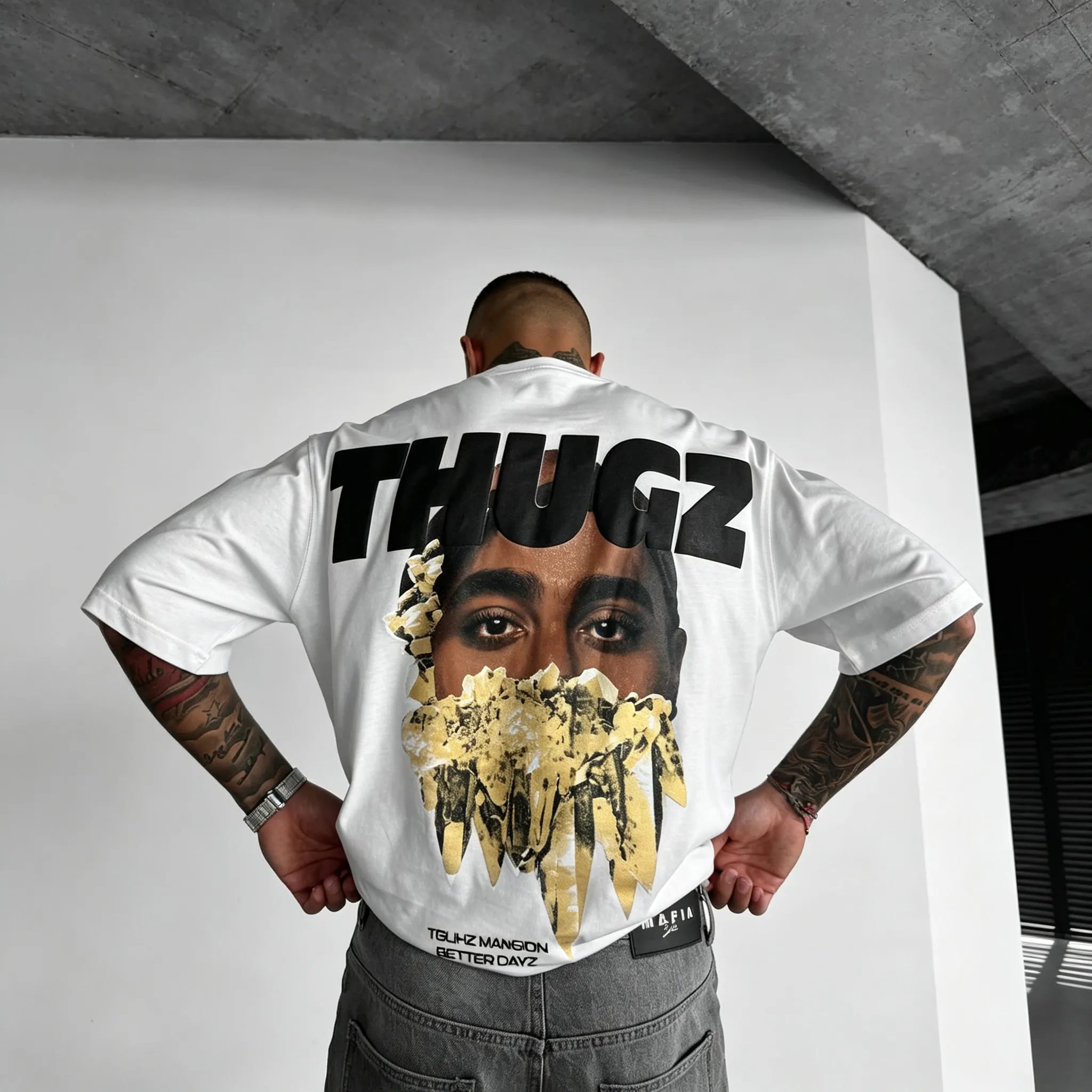 Unisex West Coast Legend Print Short-Sleeve T-Shirt