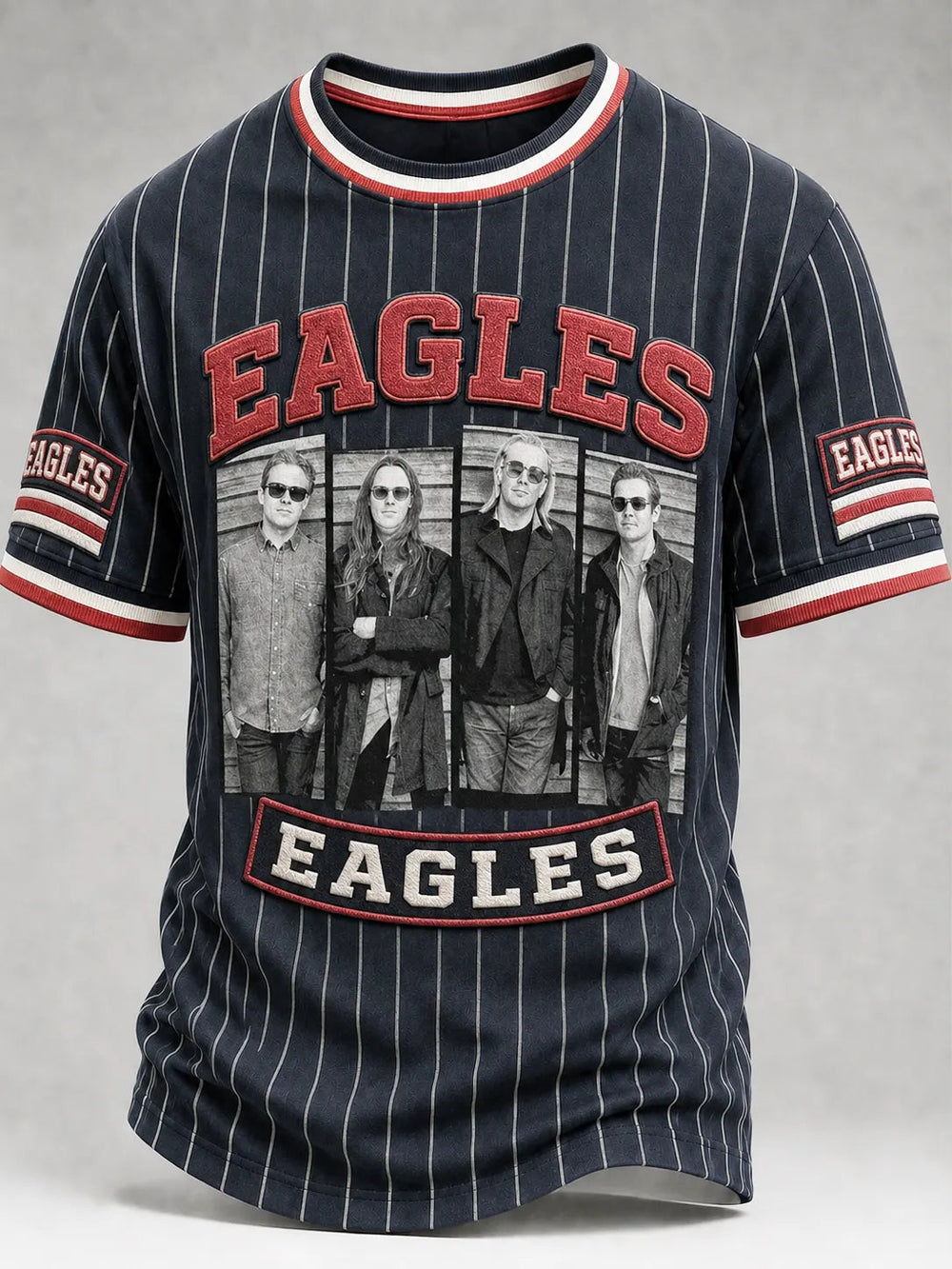 Men's Music Print T‐Shirt