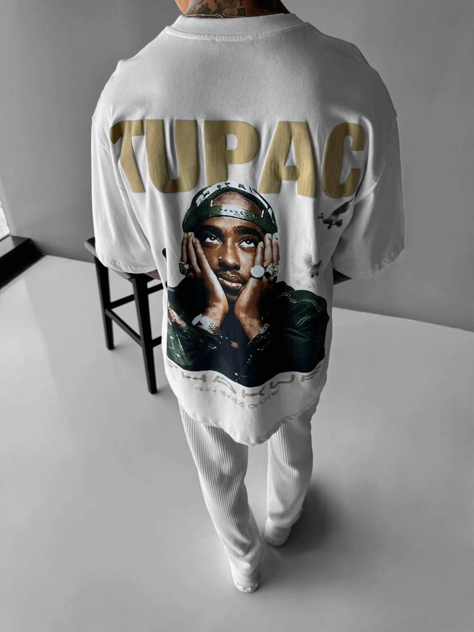 Unisex West Coast Legend Print Short-Sleeve T-Shirt