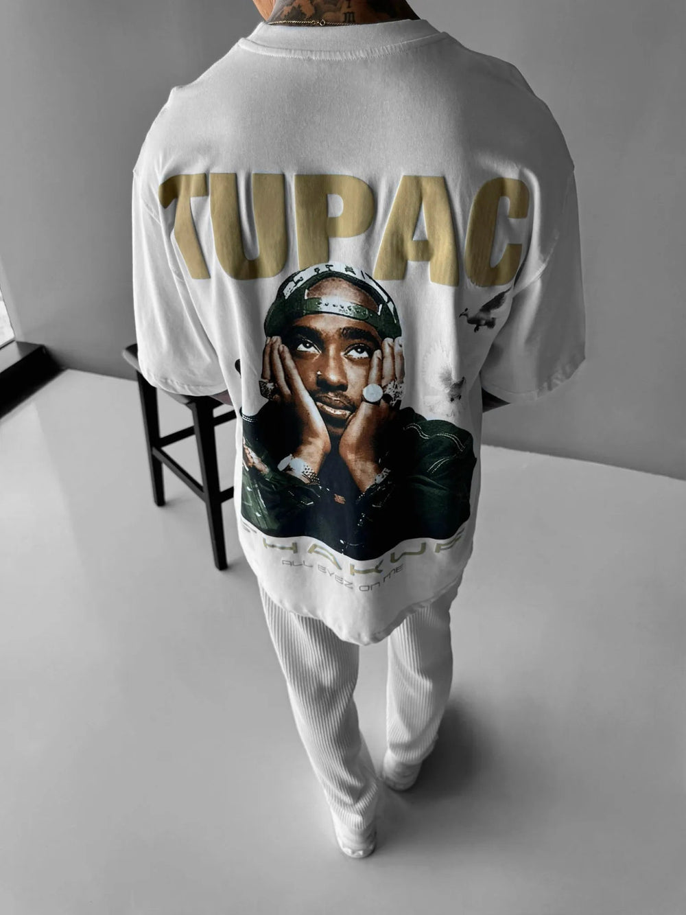 Unisex West Coast Legend Print Short-Sleeve T-Shirt