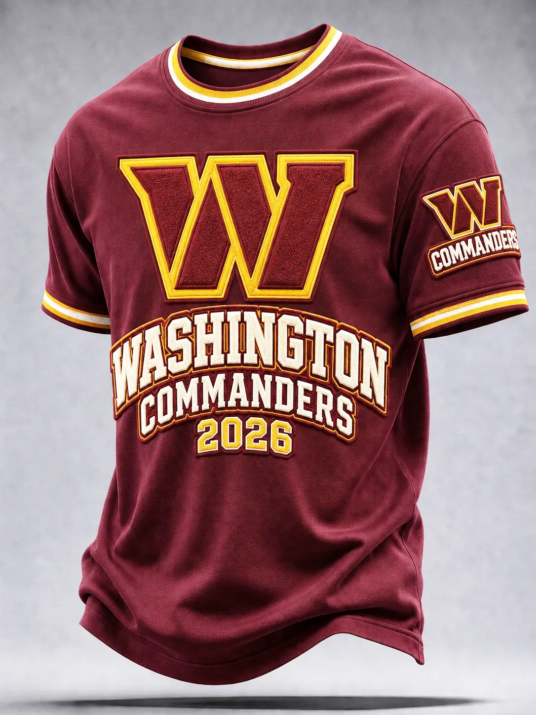 Men's Graphic Printed Football Top