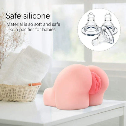 5.1lb 3 in 1 Realistic Handheld Sex Doll  – TPE Male Masturbator
