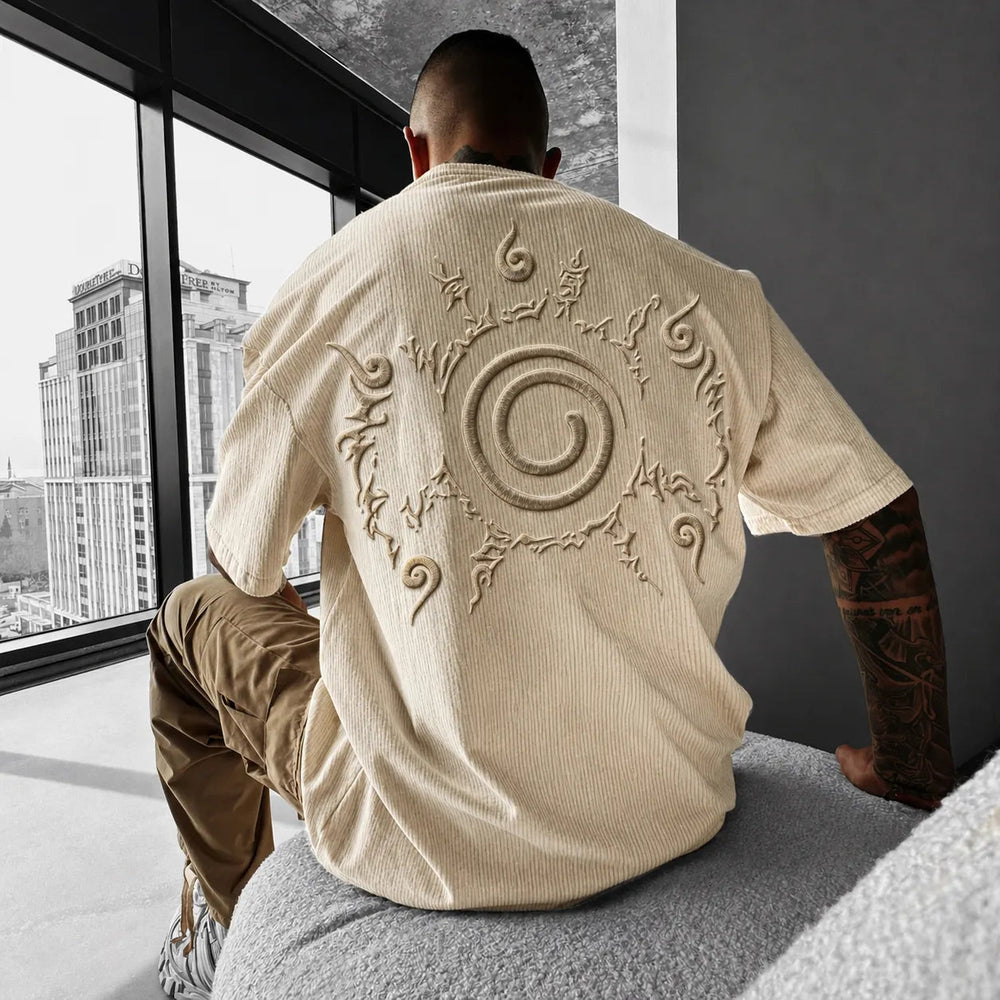 Unisex Anime-Style Retro Oversized T-Shirt