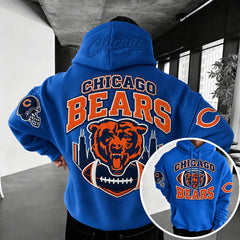 Rugby-print Hoodie