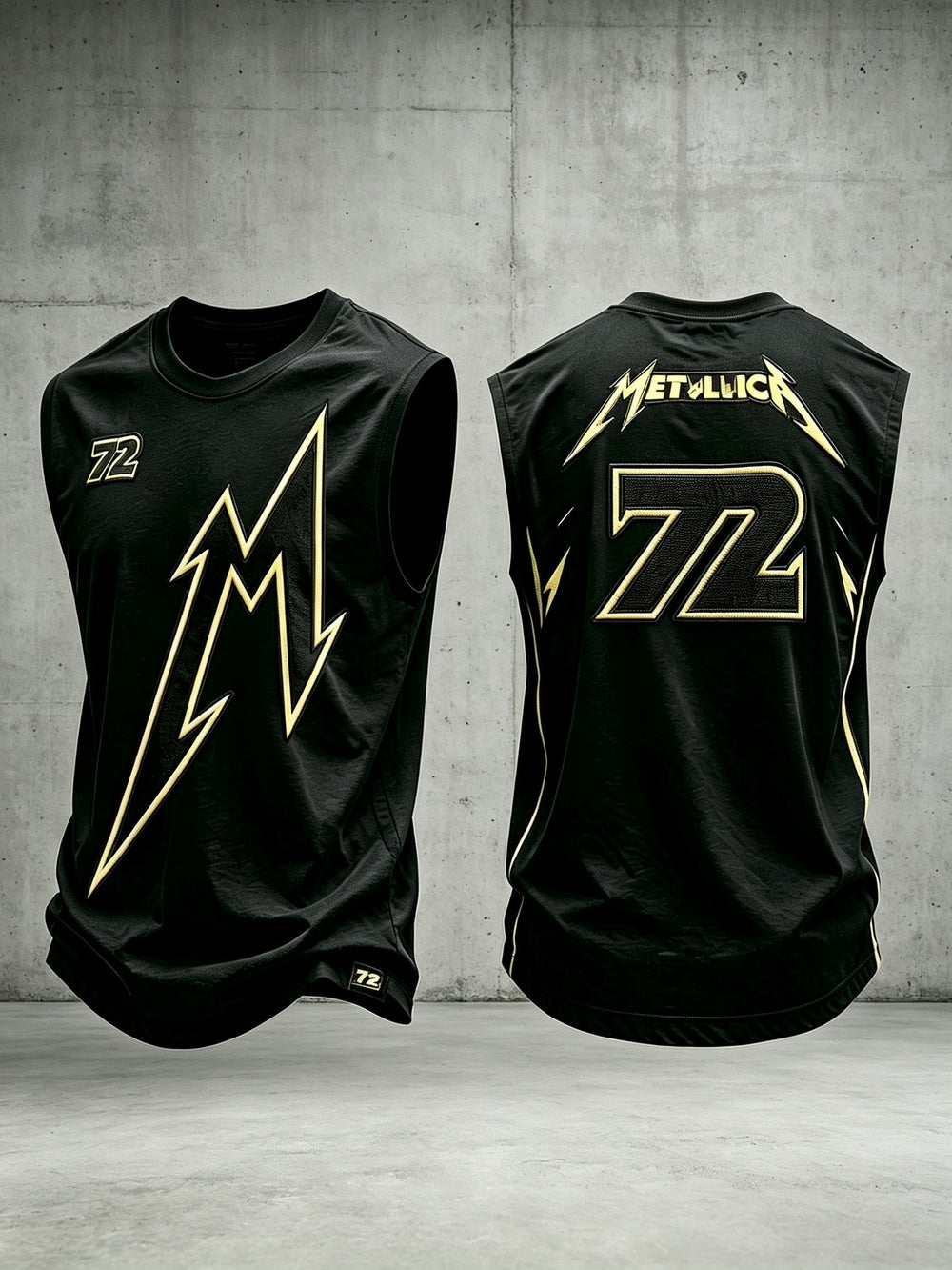 Men's Music Tour Print Casual Vest