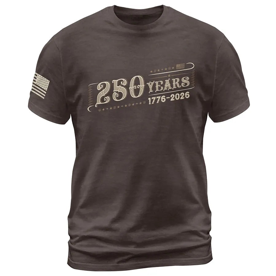 250 Years Independence Anniversary T-Shirt – 1776–2026 Vintage America
