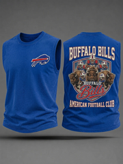 Men's Football Print Tank Top