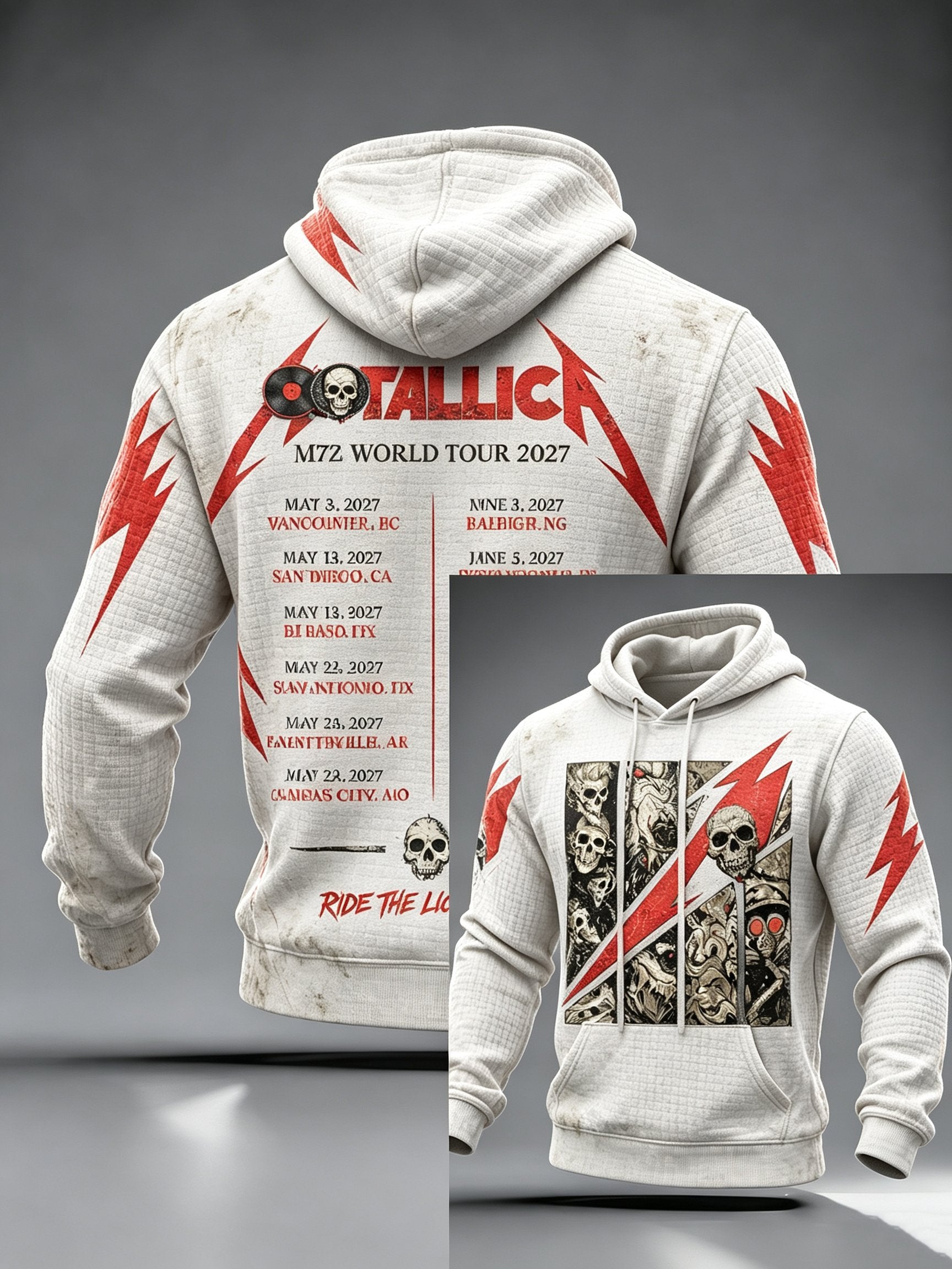 Men's Music Tour Graphic Hoodie