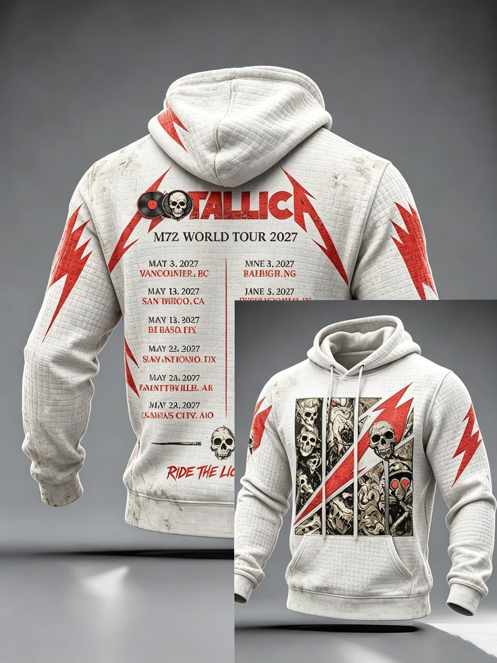 Men's Music Tour Graphic Hoodie