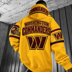 Rugby-print Hoodie
