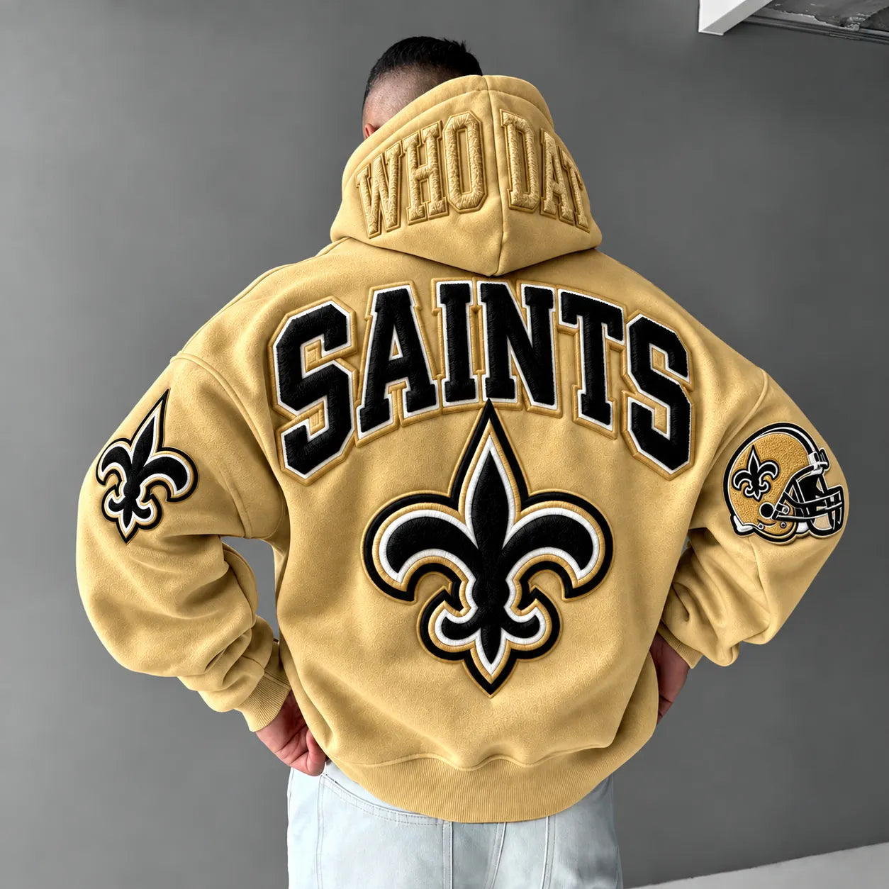 Rugby-print Hoodie