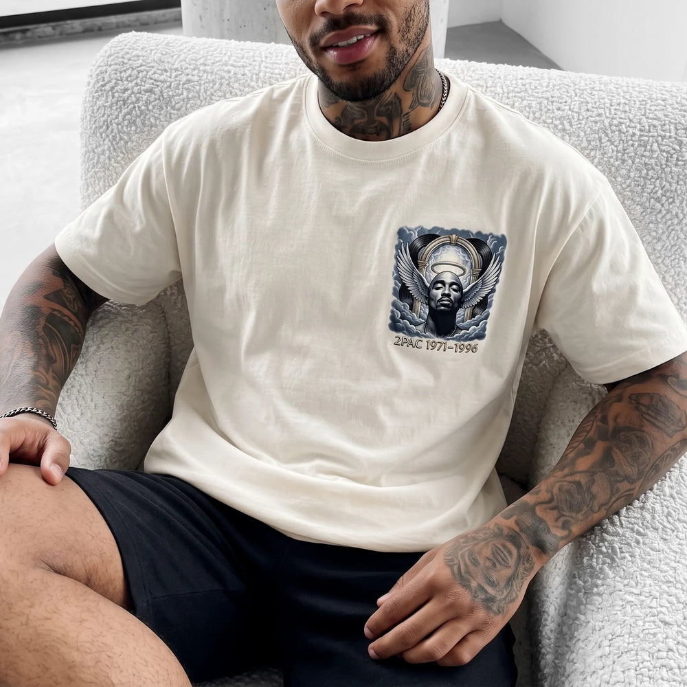 Unisex West Coast Legend Print Short-Sleeve T-Shirt