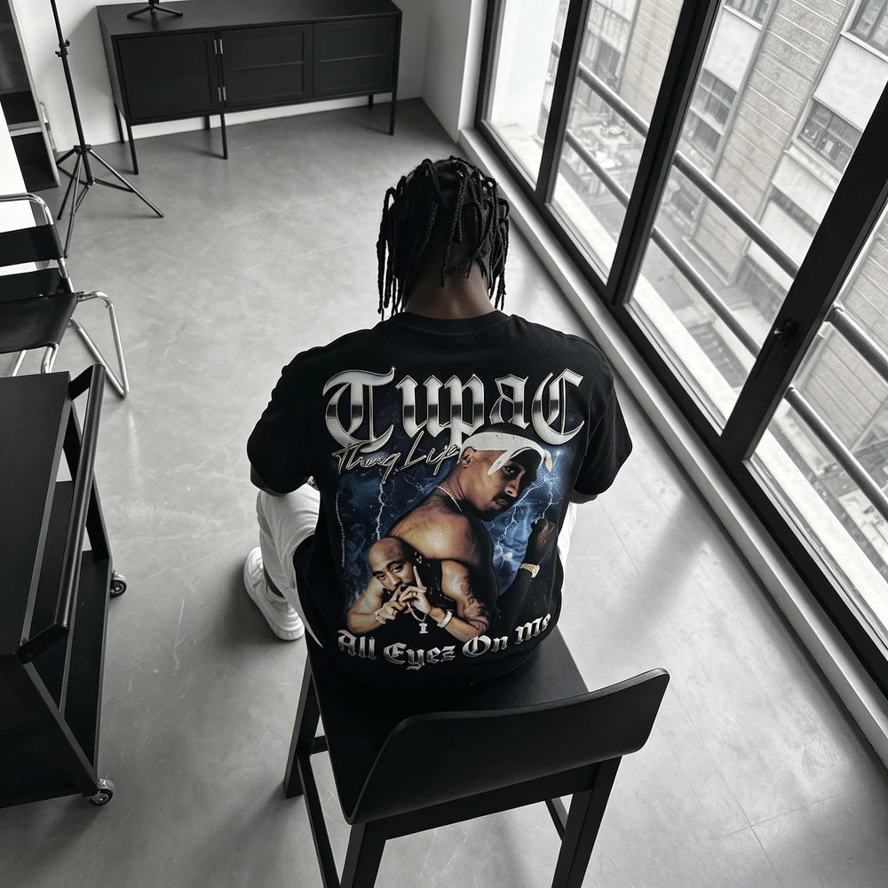 Unisex West Coast Legend Print Short-Sleeve T-Shirt