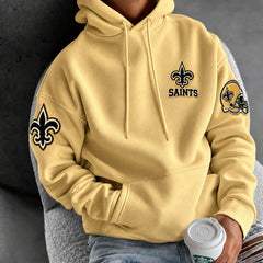 Rugby-print Hoodie