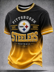 Men's Graphic Printed Football Top