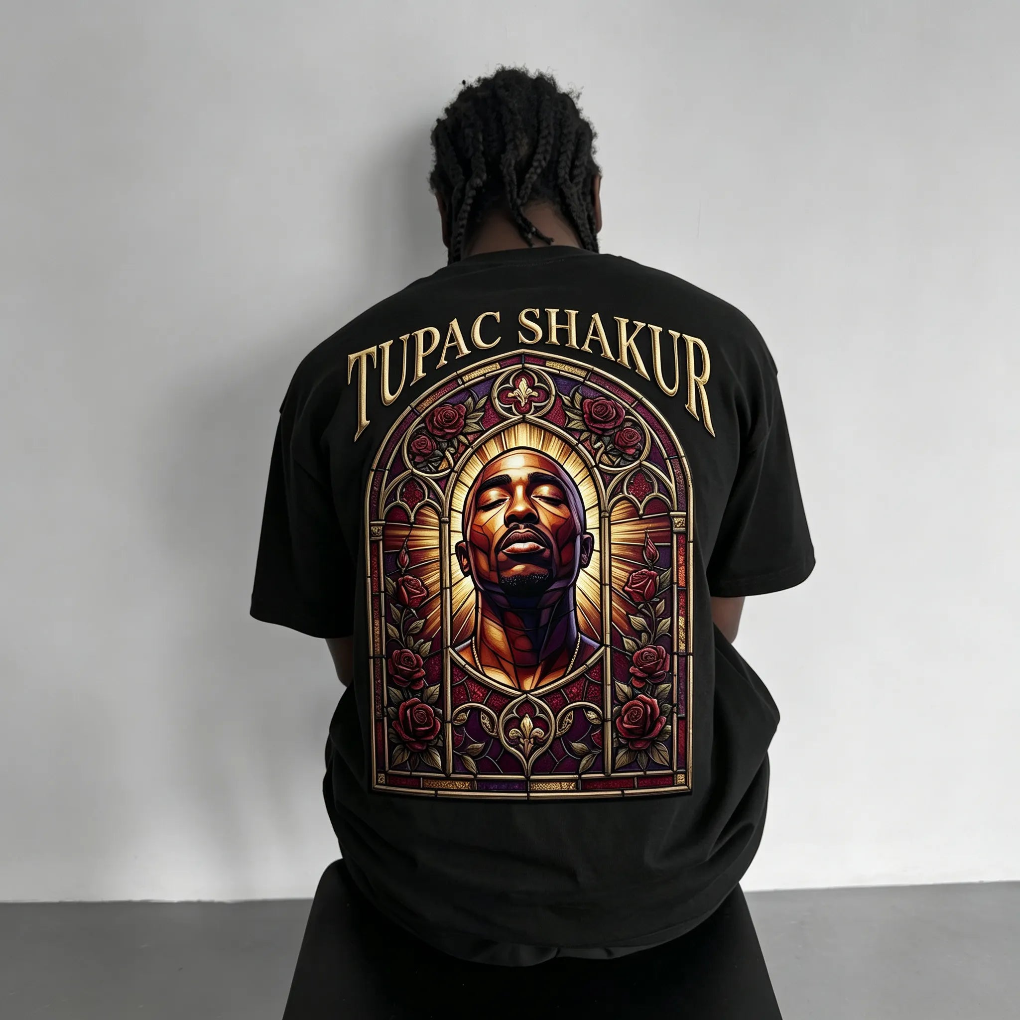 Unisex West Coast Legend Print Short-Sleeve T-Shirt